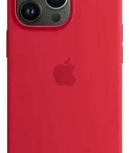 Estuche Case Carcasa Silicona Compatible Con 16 Pro Max Rojo Liso