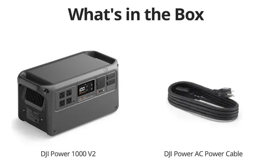 Dji Power 1000 V2 Estación Ups Portatil 2600w Generador - Imagen 2