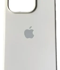 Estuche Case Carcasa Silicona Compatible Con iPhone 15 Pro Blanco