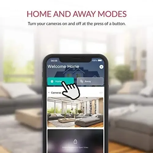 Cámara Yi Xiaomi 1080p Seguridad Alarma Móvil Blanco Y Negro - Imagen 3