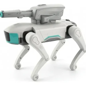 Perro Robótico Inteligente Keeper300 Comando Por Voz 2.4ghz Perro Gris