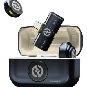 Kit De 2 Micrófonos Inalámbrico Hollyland Lark M2 Usb C Negro
