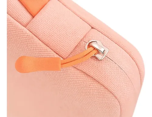 Estuche Laptop Macbook 15 - 16 Pulgadas Resistente Acolchado Rosa Tomate - Imagen 3