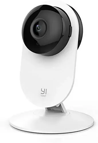 Cámara Yi Xiaomi 1080p Seguridad Alarma Móvil Blanco Y Negro