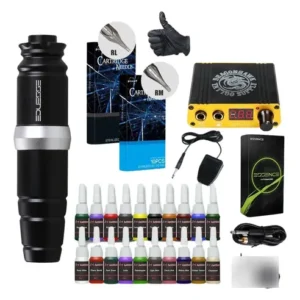 Kit De Tatuaje Dragonhawk Tipo Pen Eduesse Maquina Tattoo