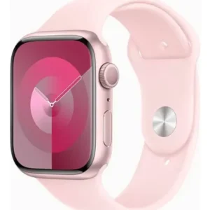Pulsera Silicona Compatible Con Apple Watch 38mm / 44mm Rosa Claro 4.4 Cm