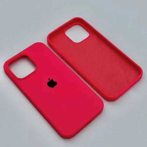 Estuche Case Carcasa Silicona Compatible Con 15 Pro Max Rojo - Imagen 3