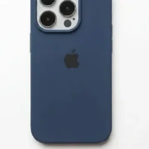 Estuche Case Carcasa Silicona Compatible Con 15 Pro Max Azul