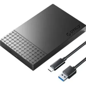 Carcasa Estuche Almacenamiento Orico 2526 Ssd Hhd Hasta 6tb Negro