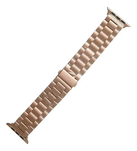 Pulsera Metalica Compatible Con Apple Watch 38mm A 40mm Suela 2.3 Cm