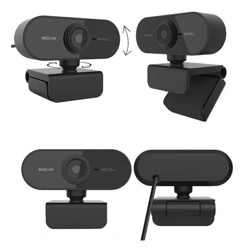 Camara Web Cam Pc Full Hd 1080p Webcam Windows, Mac, Android Negro - Imagen 3