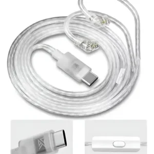 Cable De Repuesto Audífonos Kz Tipo C Con Micrófono