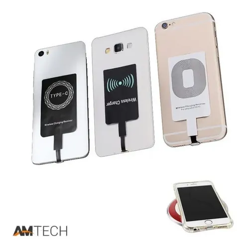 Adaptadores Para Carga Inalámbrica Micro Usb Y Lightning - Imagen 2