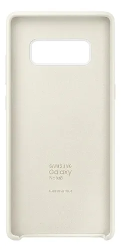 Estuche Silicona Case Para Samsung Galaxy Note 8 Blanco - Imagen 2