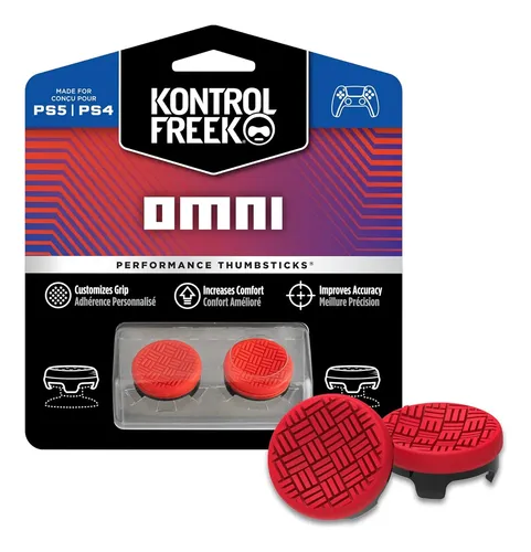 Kontrol Freek Analogo Precisión Compatible Con Ps4 Y Ps5 Rojo Omni