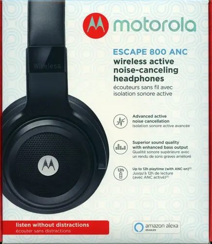 Motorola Escape 800 Anc Wireless Original Garantía Local Negro - Imagen 2