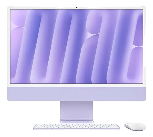 iMac M1 Chip 24 Pulgadas 4.5k Display 8gb 256gb Ssd Morada Lila