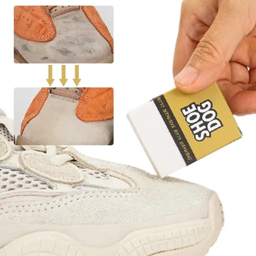 Limpiador De Calzado Shoe Dog Sneaker Club Gamuza Cuero Blanco - Imagen 3