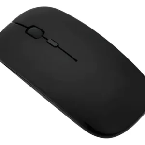 Mouse Inalambrico Recargable Bluetooth  Negro