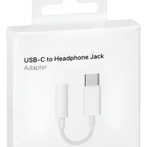 Adaptador Audífonos Usb-c Jack 3.5mm Blanco