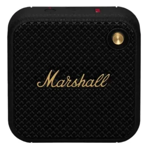 Bocina Marshall Willen Portátil Con Bluetooth Waterproof Negra Negro