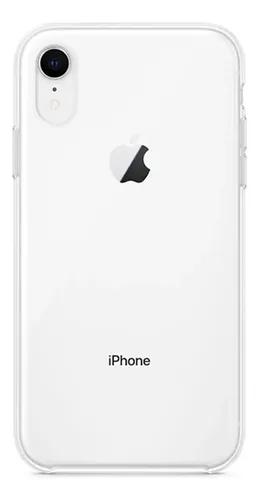 Estuche Case Transparente iPhone XR Transparente Lisa - Imagen 3