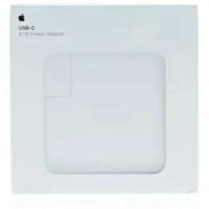 Cargador Macbook Magsafe Adaptador Usb-c 87w Apple Original Blanco