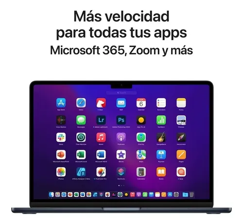 Apple Macbook Air 13.6 M2 8 Núcleos 512gb Ssd 8gb Midnight Midnight Blue - Imagen 4