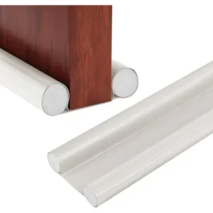 Tira Protectora De Polvo, Ruido Y Viento Para Puertas Blanco