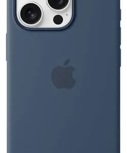 Estuche Case Carcasa Silicona Compatible Con 16 Pro Max Azul Liso