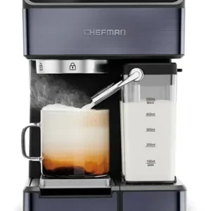 Cafetera Chefman Barista Pro Digital 6 En 1 Automatica 1.8 L Azul