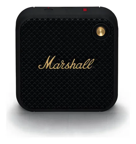 Bocina Marshall Willen Portátil Con Bluetooth Waterproof Negra Negro - Imagen 2
