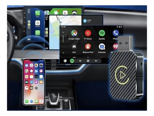 Adaptador Carplay Y Android Auto Wireless Play Inalambrico - Imagen 4