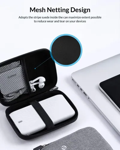 Estuche Protector Para Disco Duro Externo 2,5 Orico Gris Gris - Imagen 6