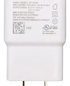 Adaptador De Carga Rapida Cargador Samsung Usb 15w