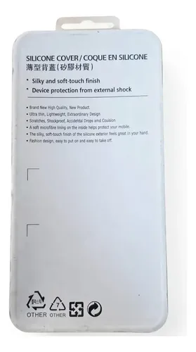 Estuche Silicona Case Para Samsung Galaxy Note 8 Blanco - Imagen 3