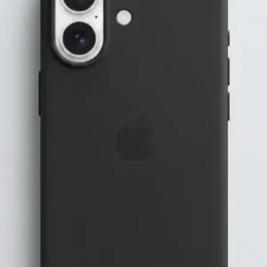 Estuche Case Carcasa Silicona Compatible Con iPhone 17 Negro Liso
