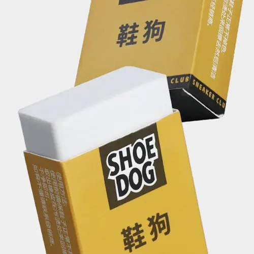 Limpiador De Calzado Shoe Dog Sneaker Club Gamuza Cuero Blanco - Imagen 2