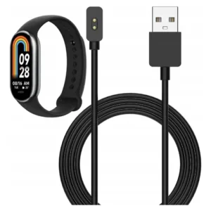 Cable Cargador Usb Para Reloj Xiaomi Mi Band 9 Mi Band 8 Pro Smart Band 8 Active Smart Band Mi Band 8 Redmi Watch 4 Redmi Watch 5 Lite Redmi Watch 5 Active Generico Marca Miaband Negro
