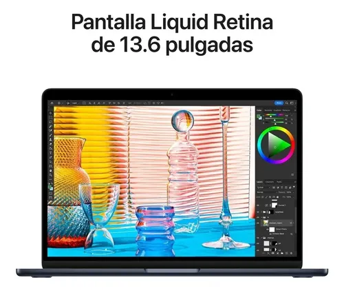 Apple Macbook Air 13.6 M2 8 Núcleos 512gb Ssd 8gb Midnight Midnight Blue - Imagen 5