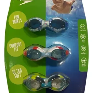 Kit X3 Gafas De Natación Speedo Para Niñas Antiniebla
