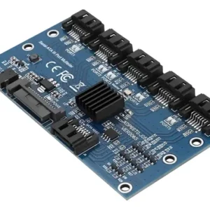 Adaptador Sata 3.0 Divisor 1-5 Puertos Extensor Expansión Azul
