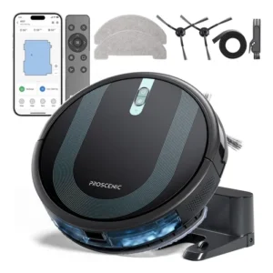 Aspiradora Y Trapeador Robot Proscenic 850t 3000pa Potente Negro