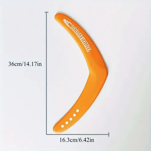 Boomerang Juguetes Al Aire Para Niños Soft Eva Naranja - Imagen 3