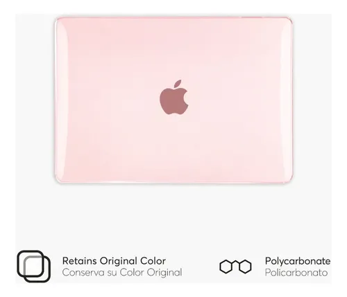 Estuche Protector Macbook M2 M3 M4 M5 Air 13.6 A2681 Rosa - Imagen 4