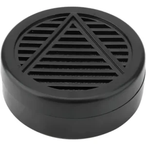 Humidores Cigarros Humidificador Redondo Para Habanos Hr01 Negro