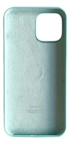 Estuche Case Carcasa Silicona Compatible Con 16 Pro Max Cian Liso - Imagen 4