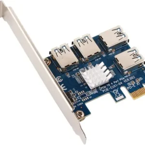 Expansor Gpu Riser Ubit Pcie C 4pin Pci E 16x A Usb Mineria Azul