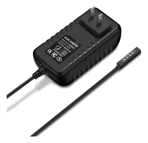 Cargador Microsoft Surface Pro 1, 2, Rt 1536 Rt 1601 Rt 153 Negro