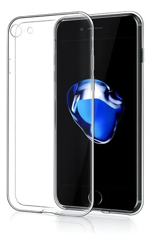 Estuche Case Transparente iPhone 7/8/se Transparente Lisa - Imagen 4